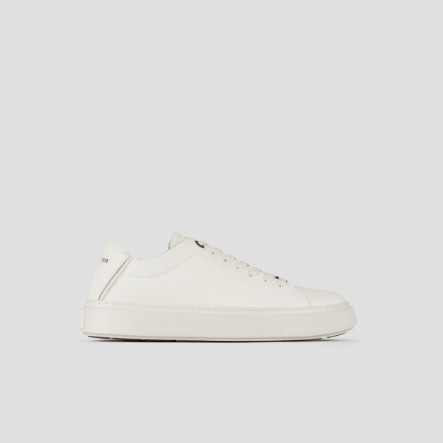 Sneakers Alexander Smith london man deconstructed in beige tumbled leather and sole - 1