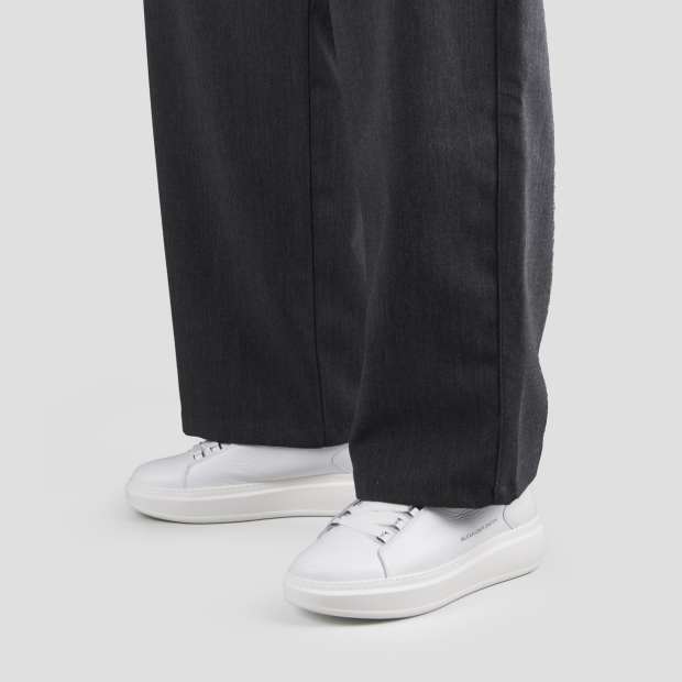 Sneakers Alexander Smith wembley man deconstructed in white tumbled leather - 2