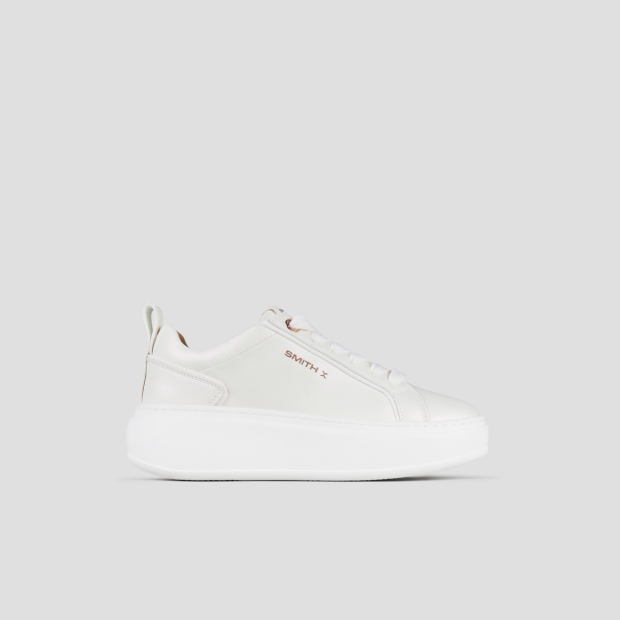 Sneakers Alexander Smith stone woman in white pearly tumbled - 1
