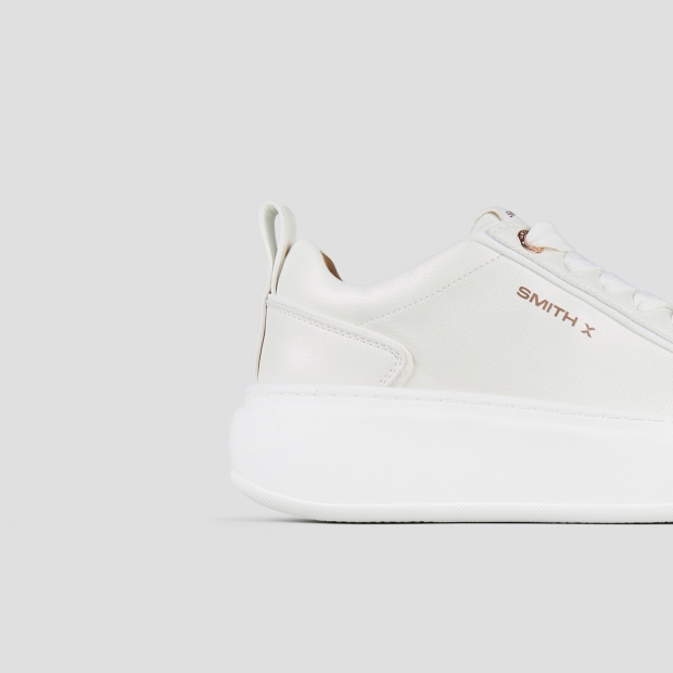 Sneakers Alexander Smith stone woman in white pearly tumbled - 3