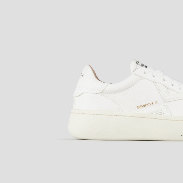 Sneakers Alexander Smith ocean woman in white leather and cracklè details - 3