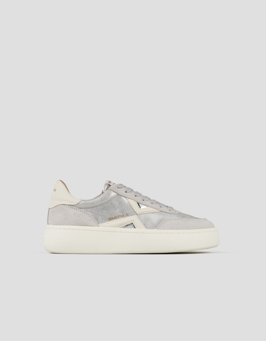 Sneakers Alexander Smith ocean woman in silver dusty laminated - 1
