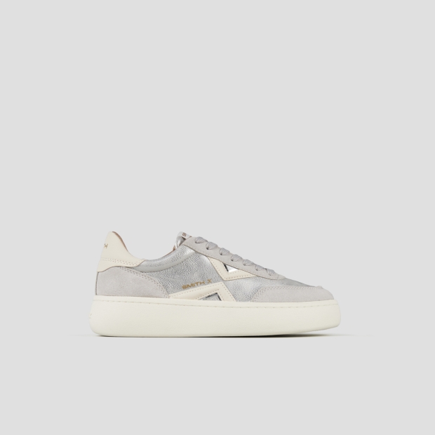 Sneakers Alexander Smith ocean woman in silver dusty laminated - 1