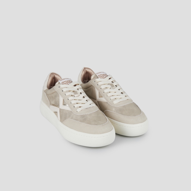 Sneakers Alexander Smith ocean woman in gold dusty laminated - 4