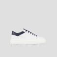 Regent Man in white goat leather and blue details