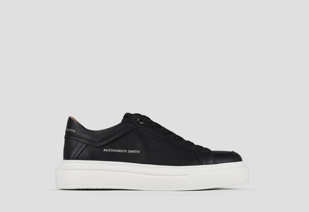 Sneakers Alexander Smith regent man in blue leather - 1