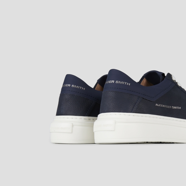 Sneakers Alexander Smith regent man in blue goat leather and suede - 5