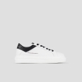 Regent Man in white goat leather and black details