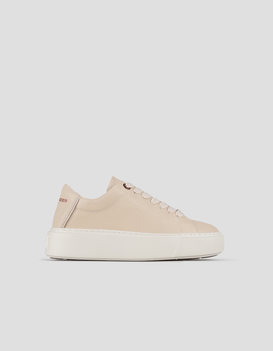 Sneakers Alexander Smith london woman deconstructed in beige nappa leather - 1