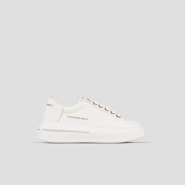 Sneakers Alexander Smith lancaster woman in white leather - 1