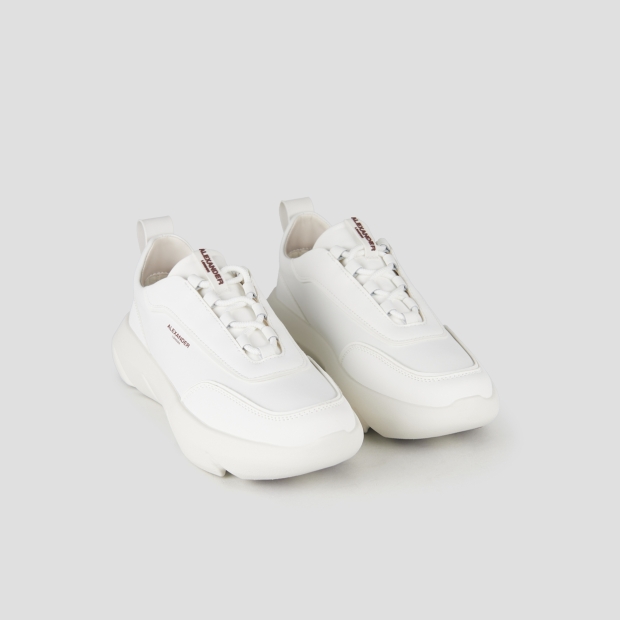 Sneakers Alexander Smith eclipse man in white leather - 4