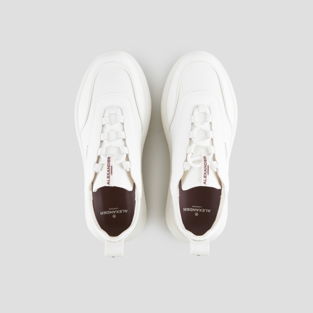 Sneakers Alexander Smith eclipse man in white leather - 6