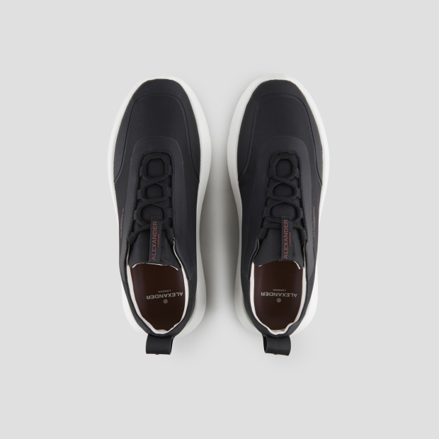 Sneakers Alexander Smith eclipse man in black rip-stop nylon and rubber - 6