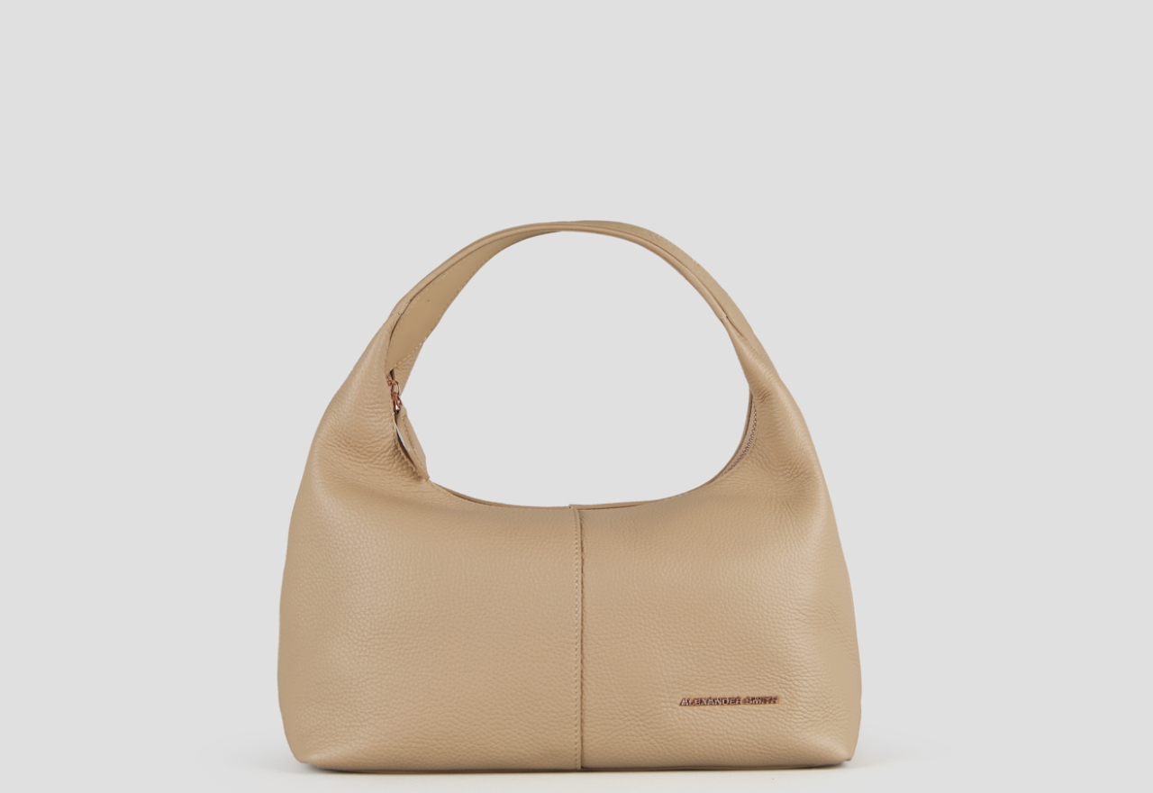 Sneakers Alexander Smith chloe small shoulder bag in beige tumbled leather - 1