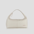 Chloe Medium shoulder bag in ivory tumbled leather