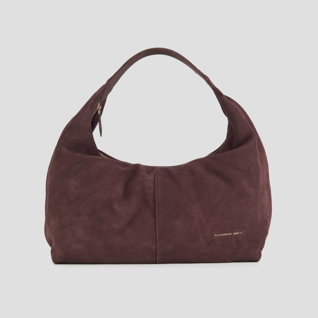Sneakers Alexander Smith chloe borsa a spalla in suede bordeaux - 4