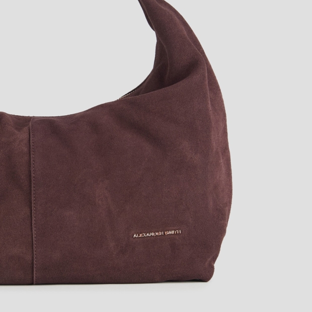 Sneakers Alexander Smith chloe borsa a spalla in suede bordeaux - 5