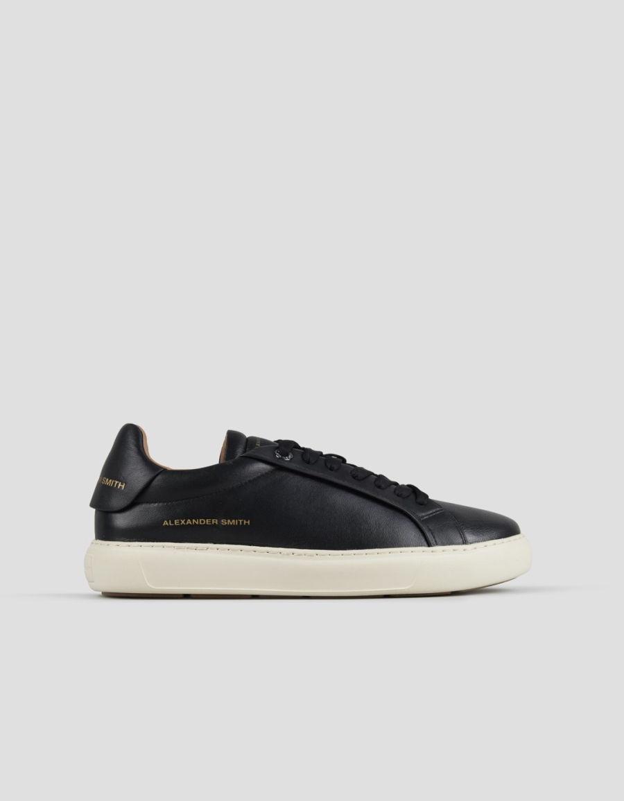 Sneakers Alexander Smith soho uomo in morbida pelle nera - 1