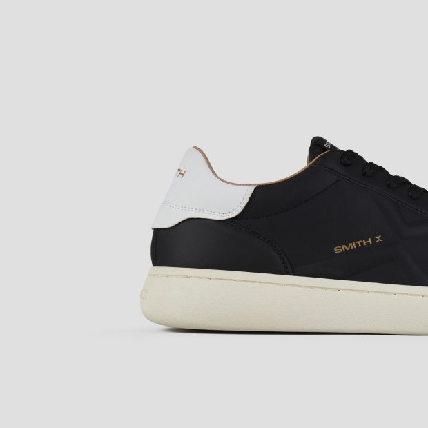 Sneakers Alexander Smith ocean uomo in nero e tallone bianco - 2