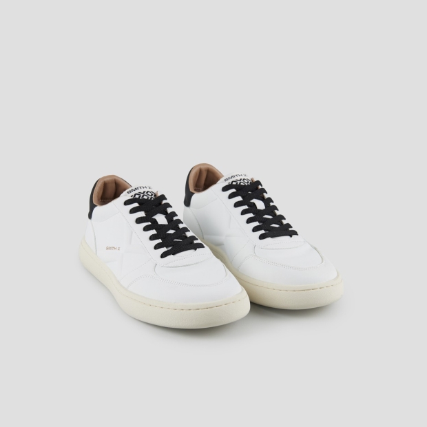 Sneakers Alexander Smith ocean uomo in bianco con tallone nero - 3