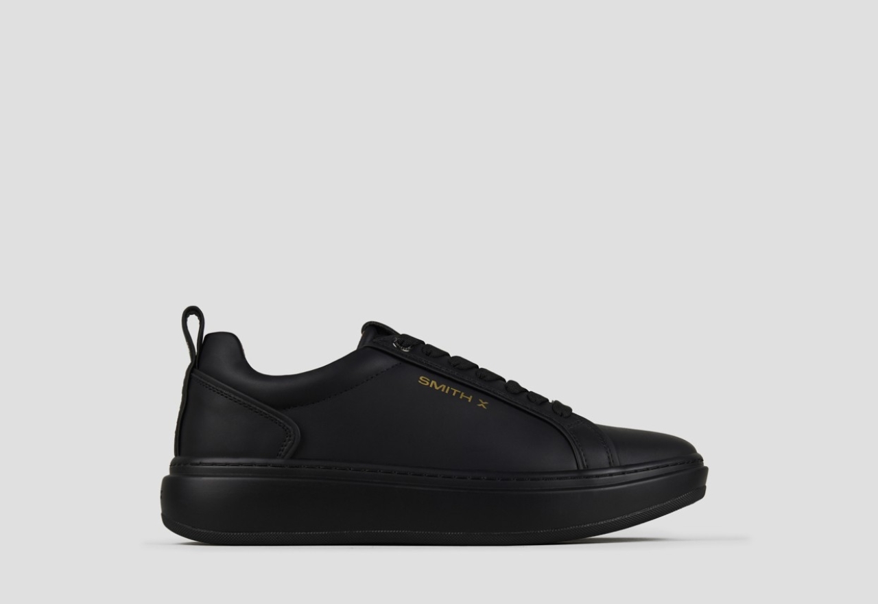 Sneakers Alexander Smith stone uomo nera con suola nera - 1