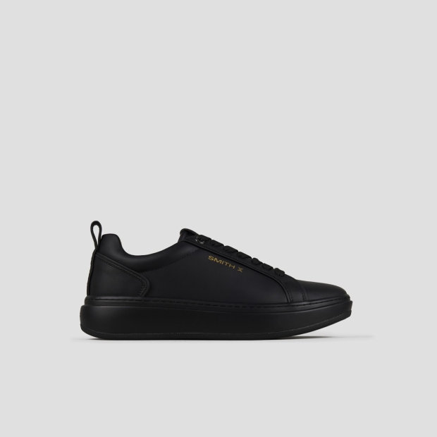 Sneakers Alexander Smith stone uomo nera con suola nera - 1