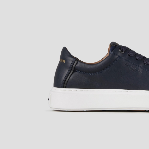 Sneakers Alexander Smith london uomo in morbida pelle blu - 2