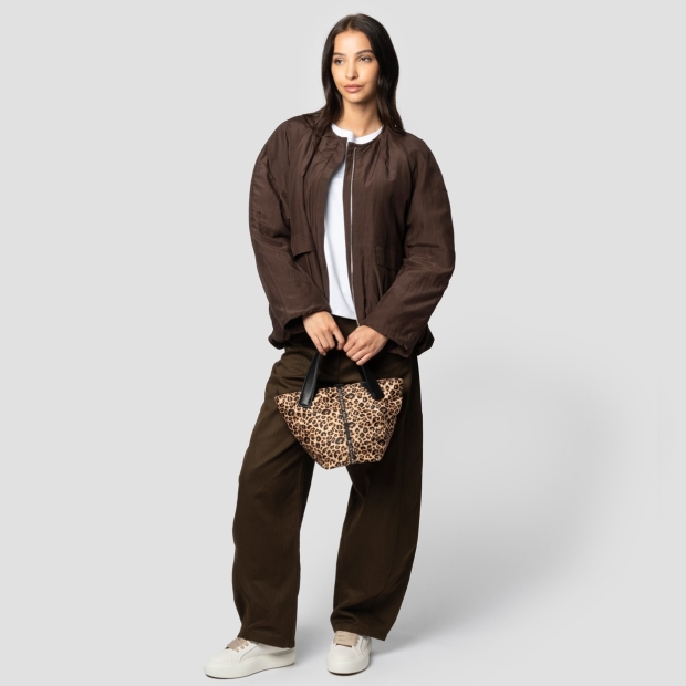 Sneakers Alexander Smith lauren small borsa a mano con tracolla in nylon maculato - 7