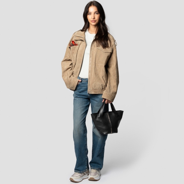 Sneakers Alexander Smith lauren small borsa a mano con tracolla in pelle bottalata nera - 7