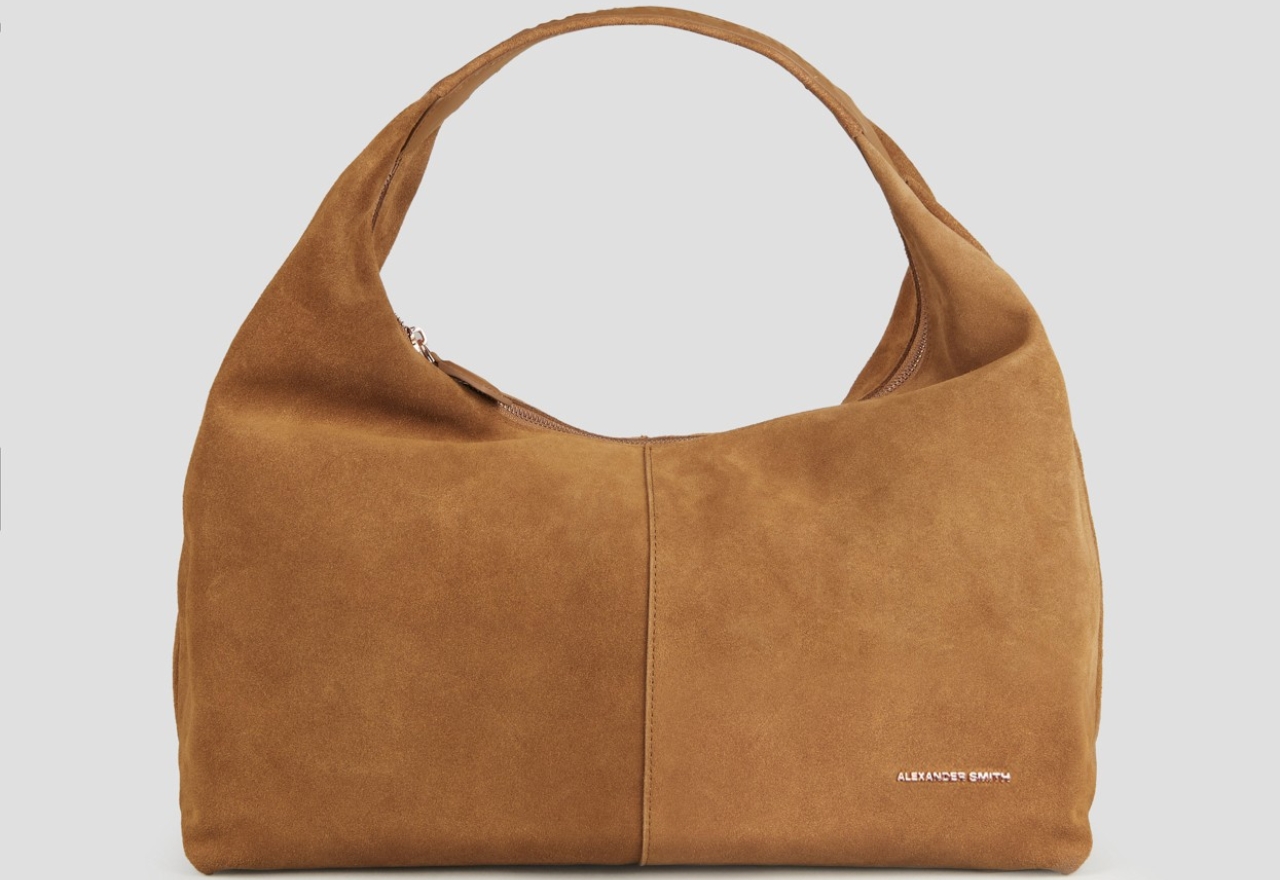 Sneakers Alexander Smith chloe borsa a spalla in suede marrone chiaro - 1