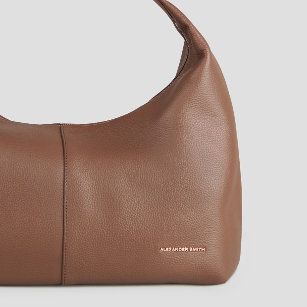 Sneakers Alexander Smith chloe borsa a spalla in pelle bottalata marrone - 6