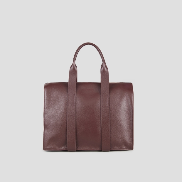 Sneakers Alexander Smith jane medium borsa a mano con tracolla in pelle bottalata bordeaux - 4