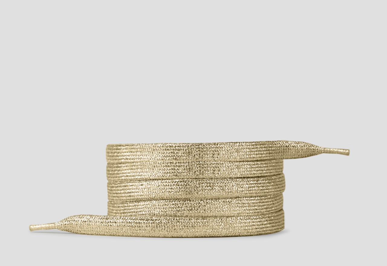 Sneakers Alexander Smith lacci lurex oro donna - 1