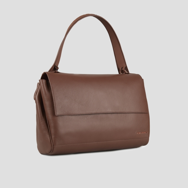 Sneakers Alexander Smith taylor borsa a spalla in pelle martellata marrone scuro - 2