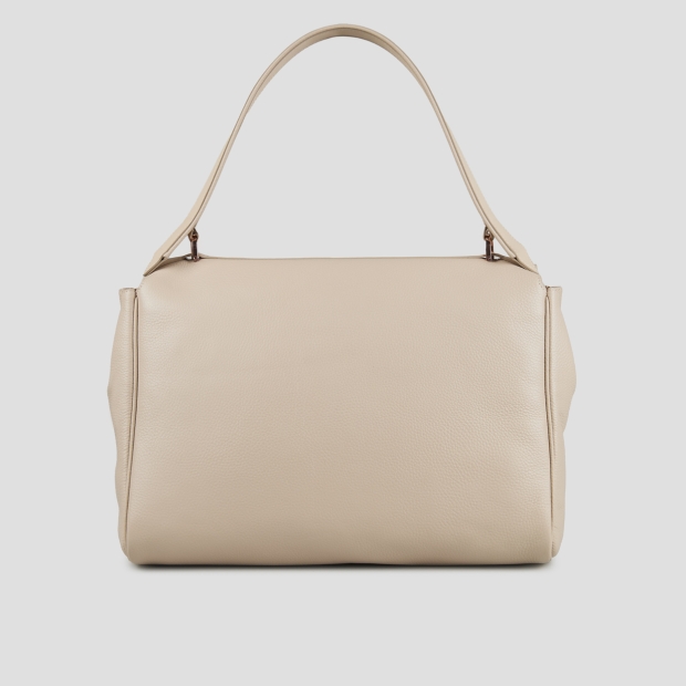 Sneakers Alexander Smith taylor borsa a spalla in pelle martellata avorio scuro - 3