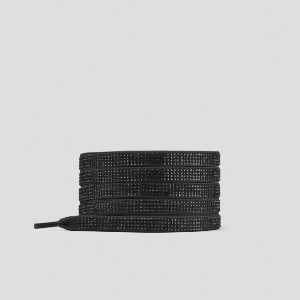 Sneakers Alexander Smith lacci donna full strass in nero - 1