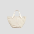 Lauren Medium borsa a mano con tracolla in nylon sabbia