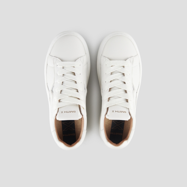 Sneakers Alexander Smith college donna in bianco - 6