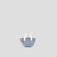 Mini Lauren in nylon azzurro