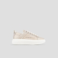 Wembley Donna Decostruita in pelle bottalata crema