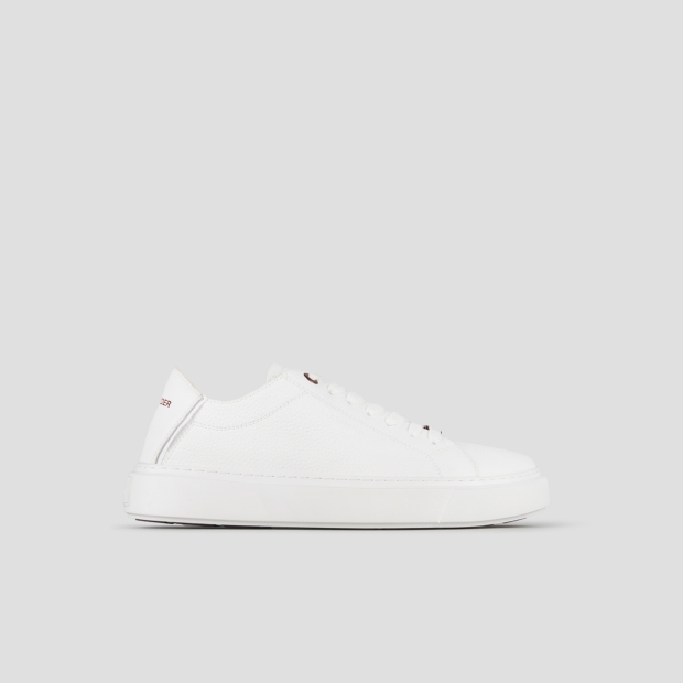 Sneakers Alexander Smith london uomo decostruita in pelle bottalata bianca - 1