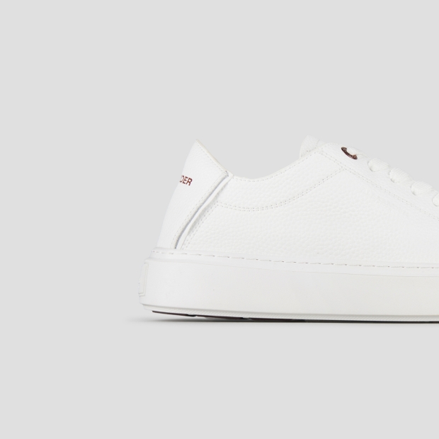 Sneakers Alexander Smith london uomo decostruita in pelle bottalata bianca - 3