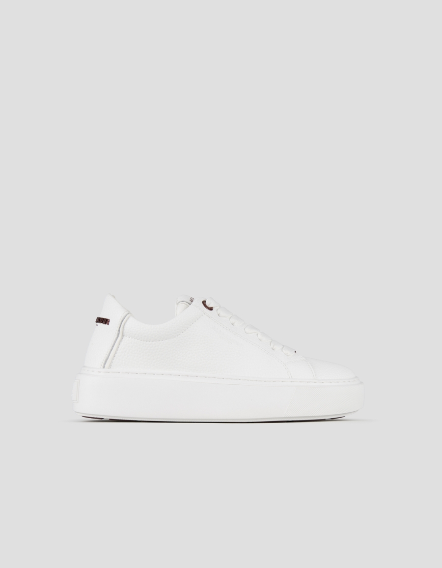 Sneakers Alexander Smith london donna in pelle bottalata bianca - 1