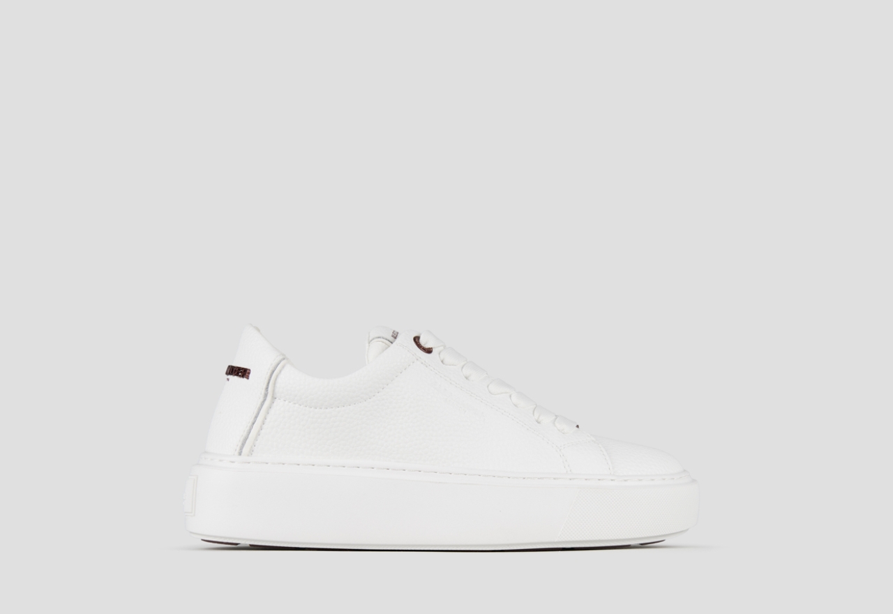 Sneakers Alexander Smith london donna in pelle bottalata bianca - 1