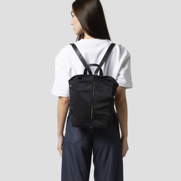 Sneakers Alexander Smith daisy zaino in nylon nero - 2