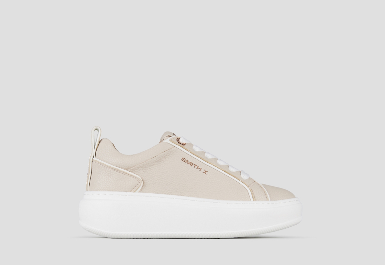 Sneakers Alexander Smith stone donna in bottalato beige - 1