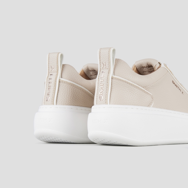 Sneakers Alexander Smith stone donna in bottalato beige - 5