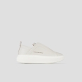 Wembley Slip-on Donna in pelle bianca