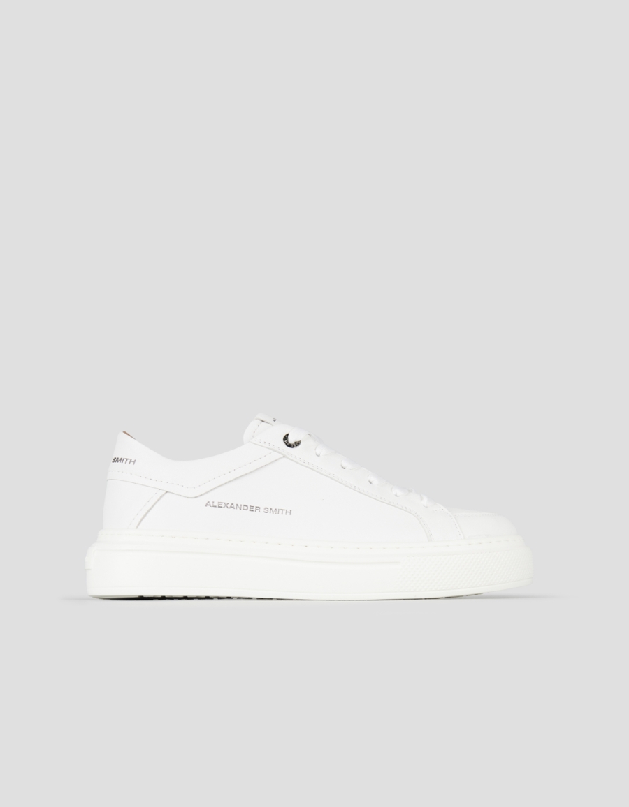 Sneakers Alexander Smith regent uomo in pelle bianca - 1