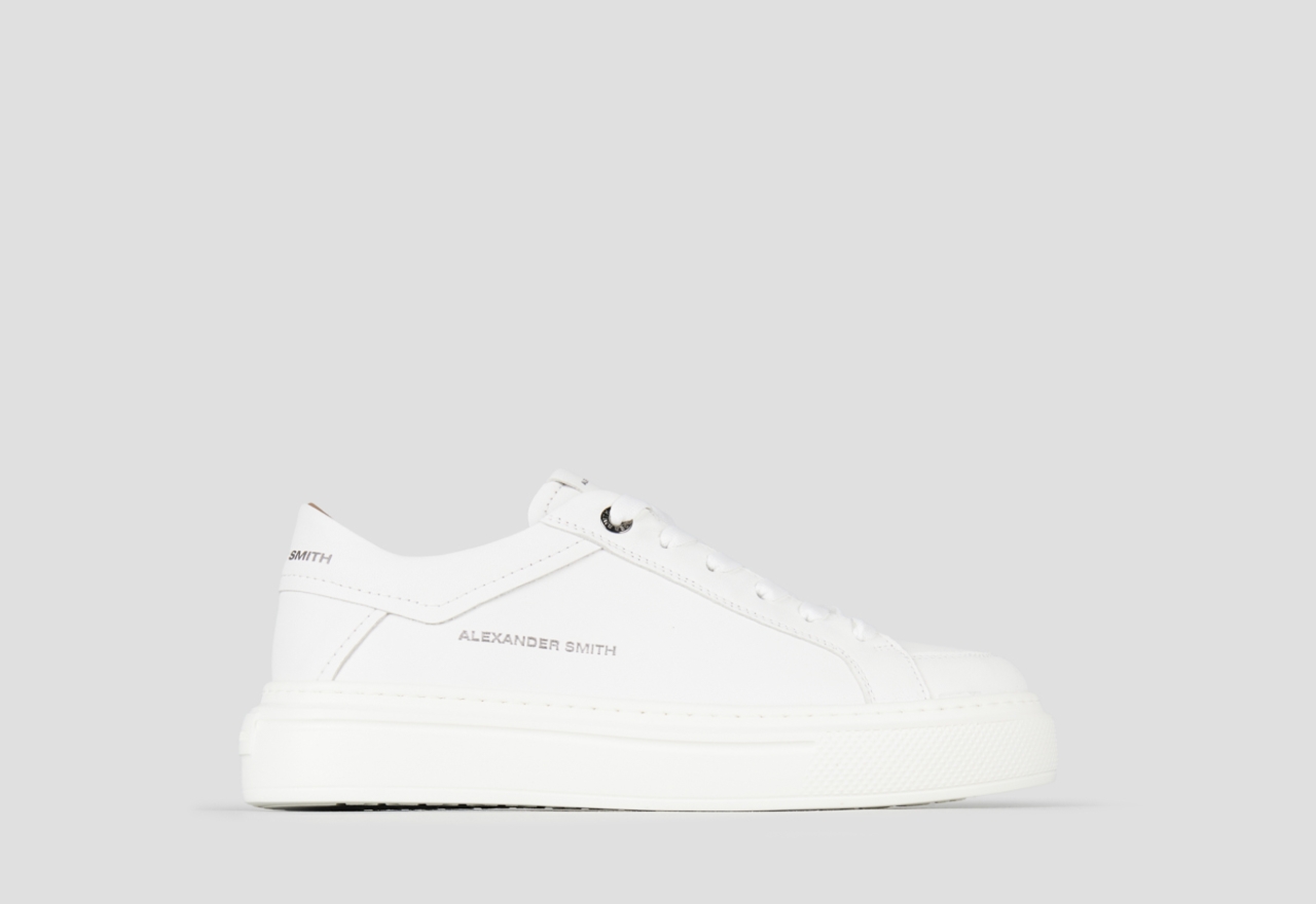 Sneakers Alexander Smith regent uomo in pelle bianca - 1